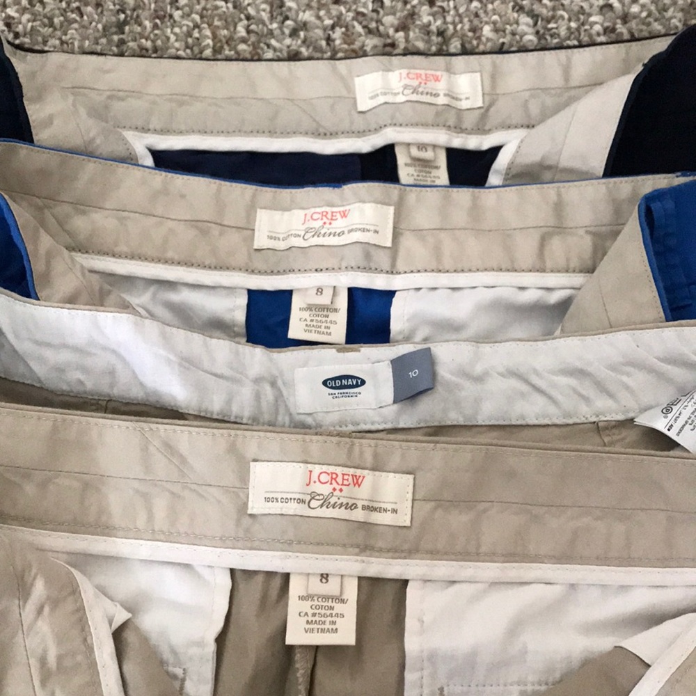 J Crew shorts lot
